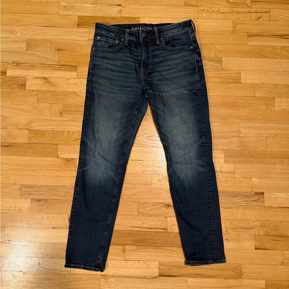 American Eagle Outfitters Dark Blue Men's Jeans